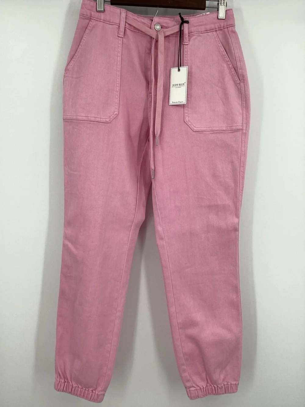 Judy Blue Light Pink High-Rise Jogger Jeans